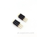 Cabeçalho de pino de 2,54 mm reto H10,0 mm 6P